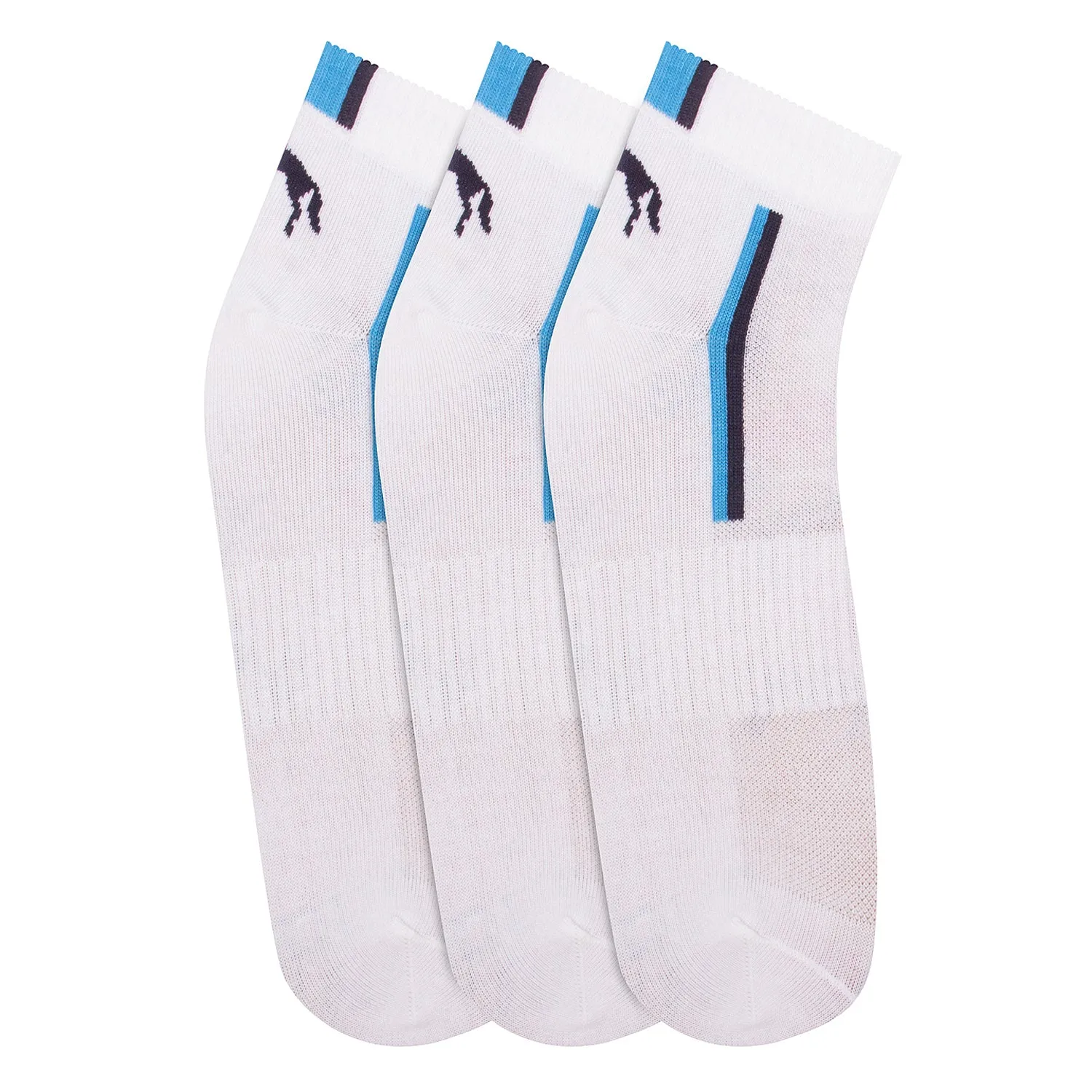 JUMP USA Pack Of 3 Ankle Length Socks For Mens