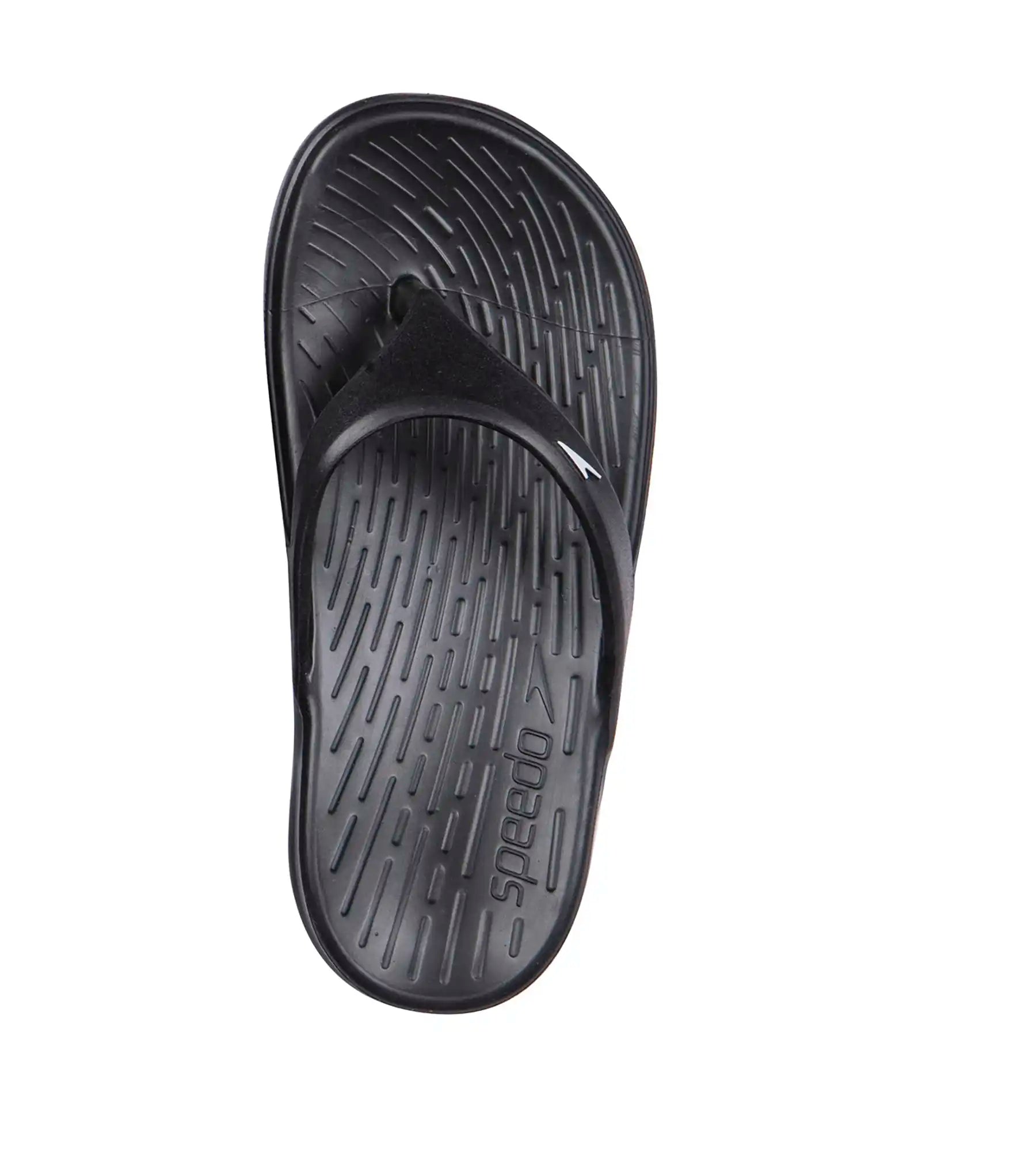 Junior's Single colour Flip Flops - Black & White