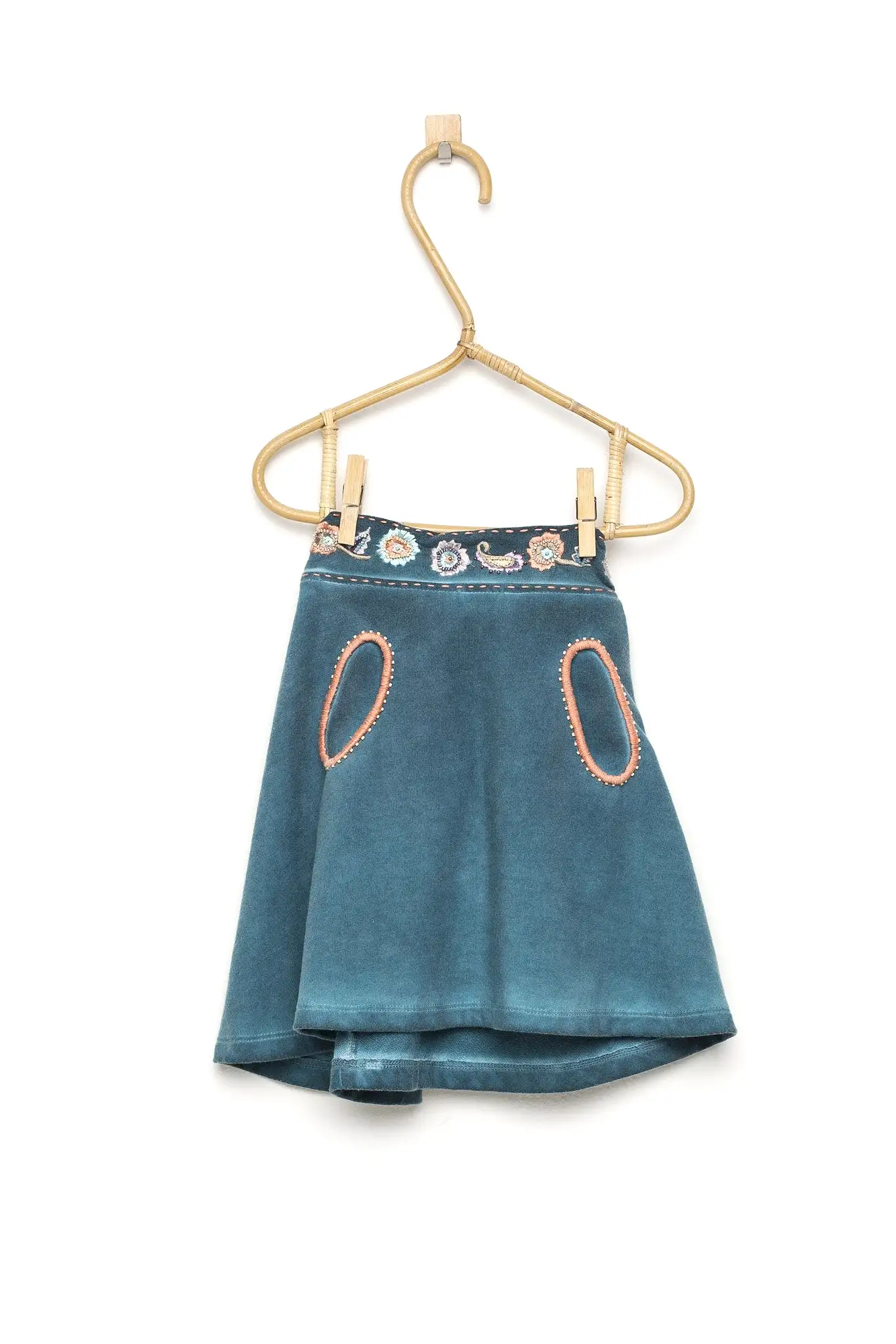 Kids Vintage Jogger Mini Skirt