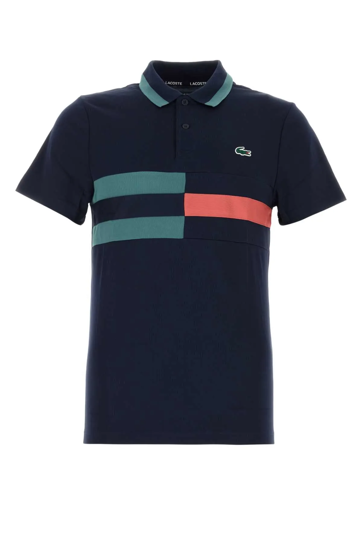 Lacoste Navy Blue Piquet Polo Shirt