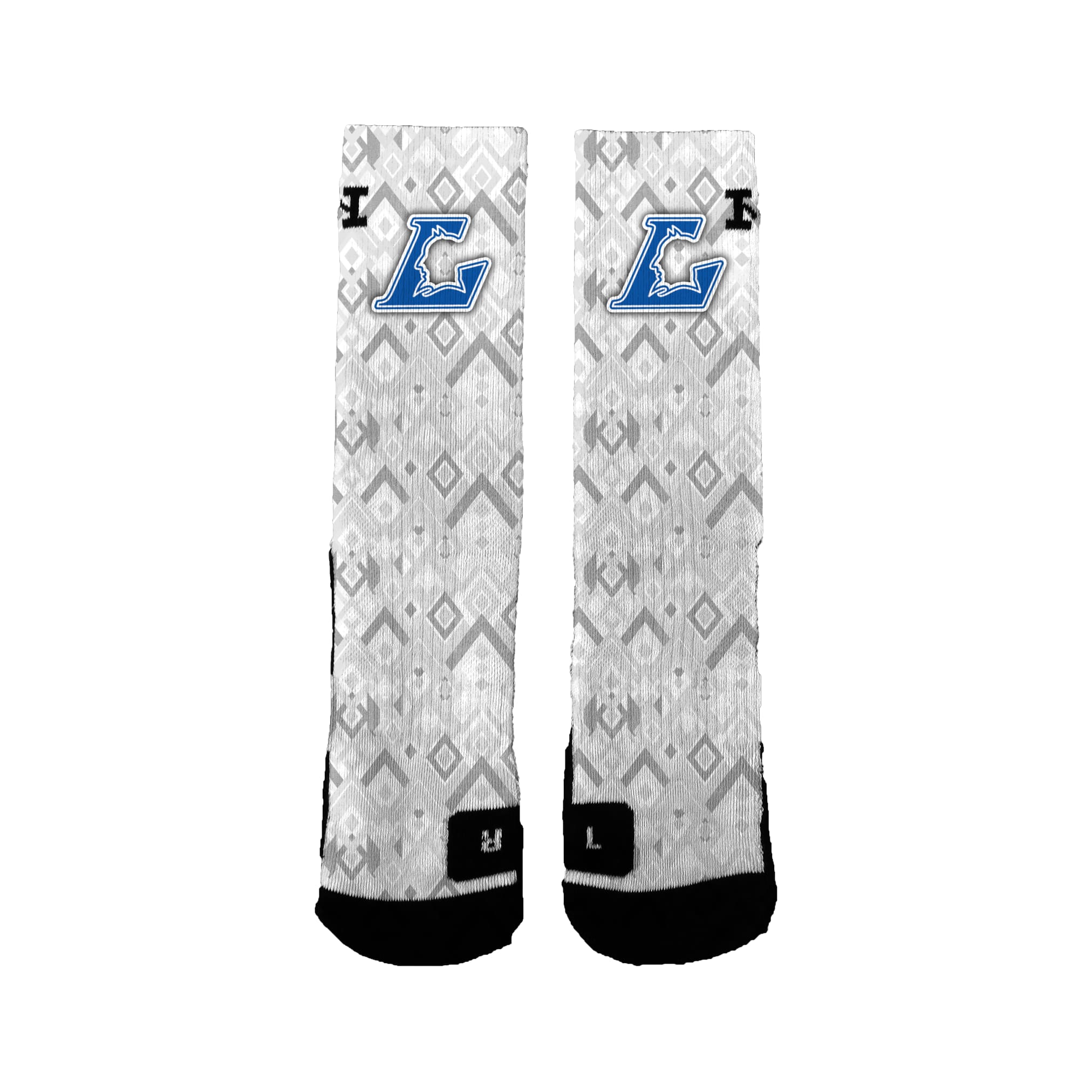 Lodi Youth Girl's Basketball Basic Geo Socks