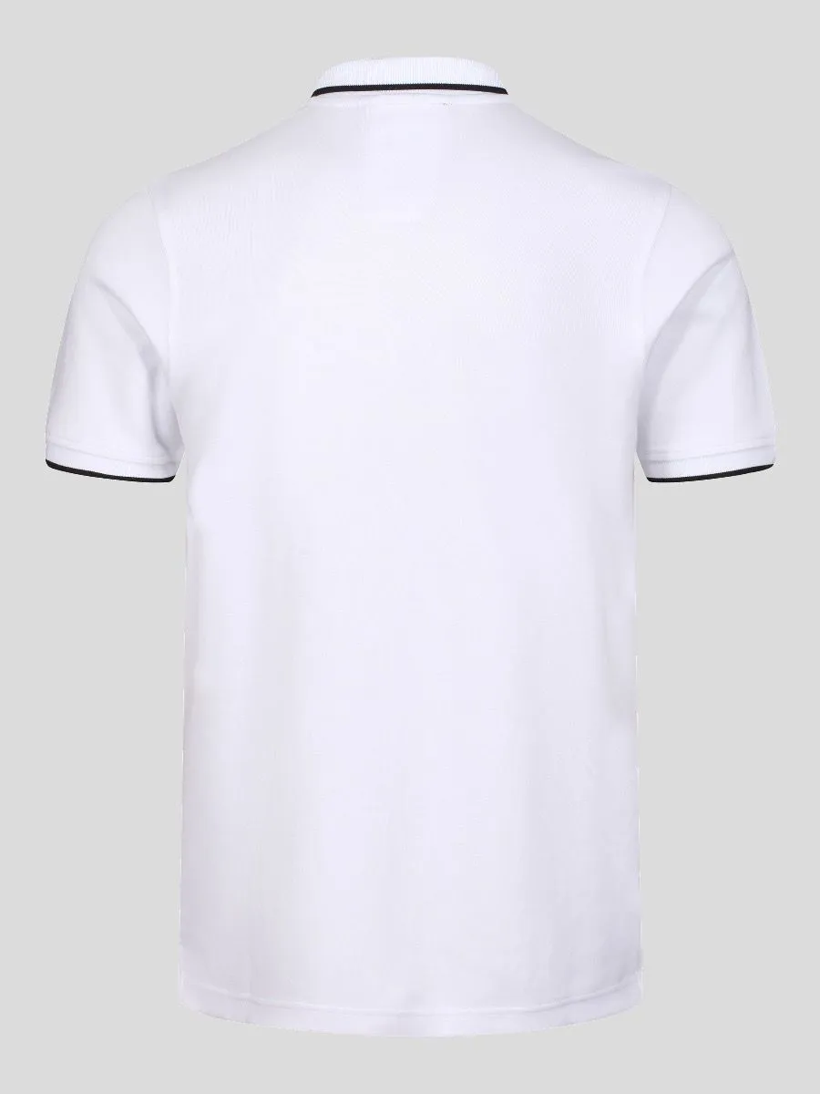 Luke 1977 Meadtastic Sport Pique Polo Shirt White