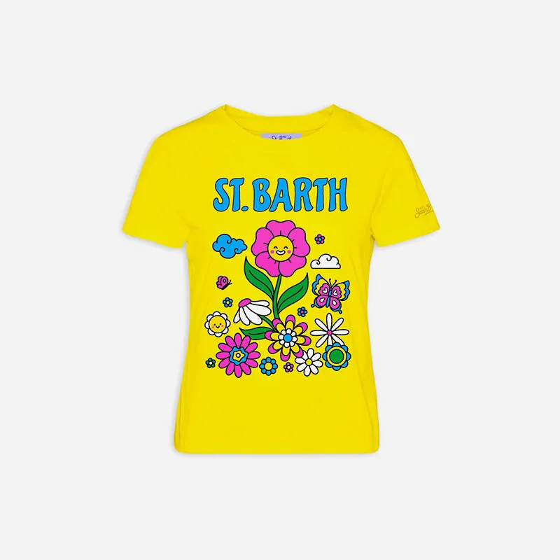 Mc2 Saint Barth T-Shirt Emilie Happy Lawn 92 Giallo