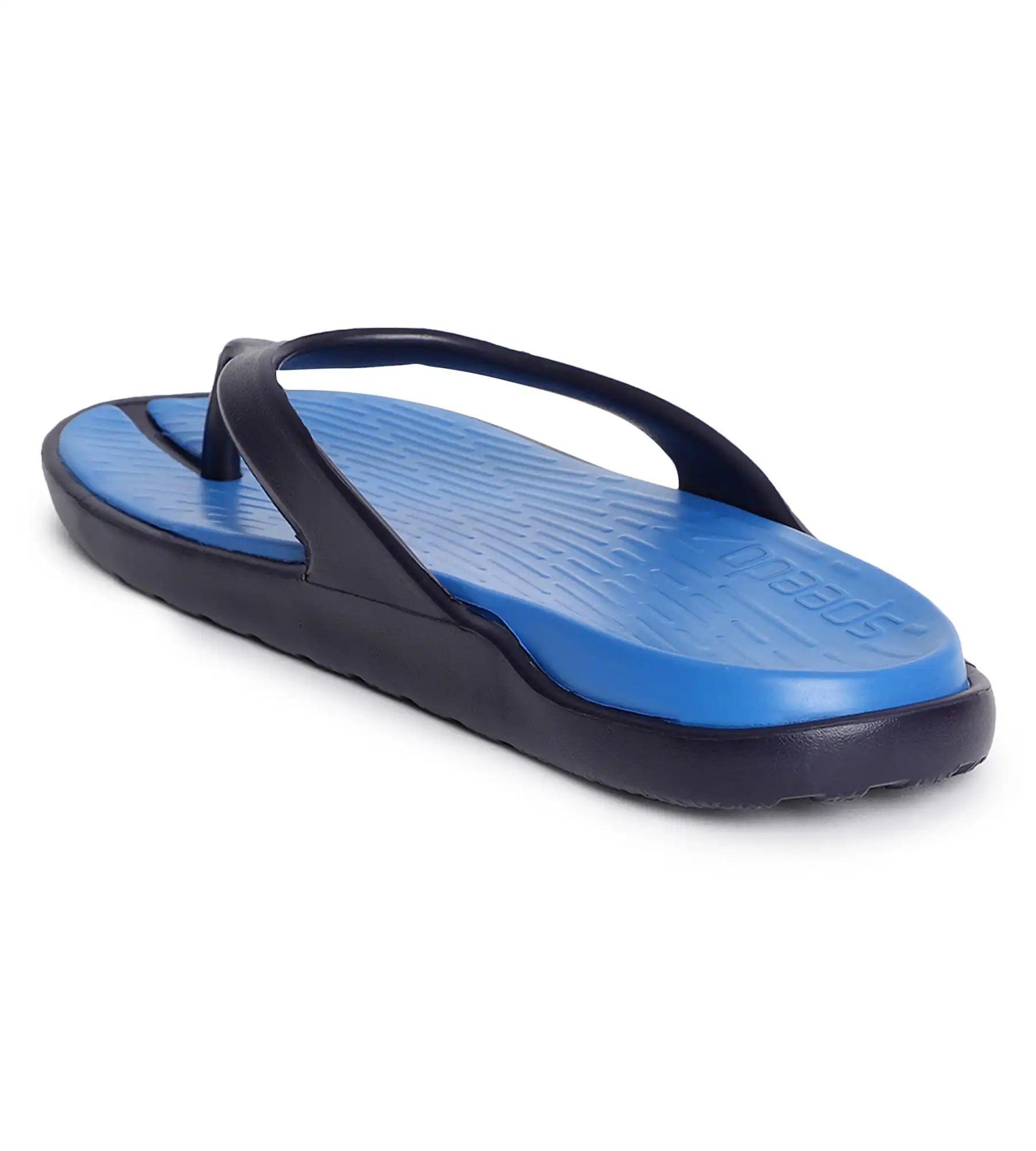 Men's Dual Colour Flip Flops -  Blue Flame & True Navy