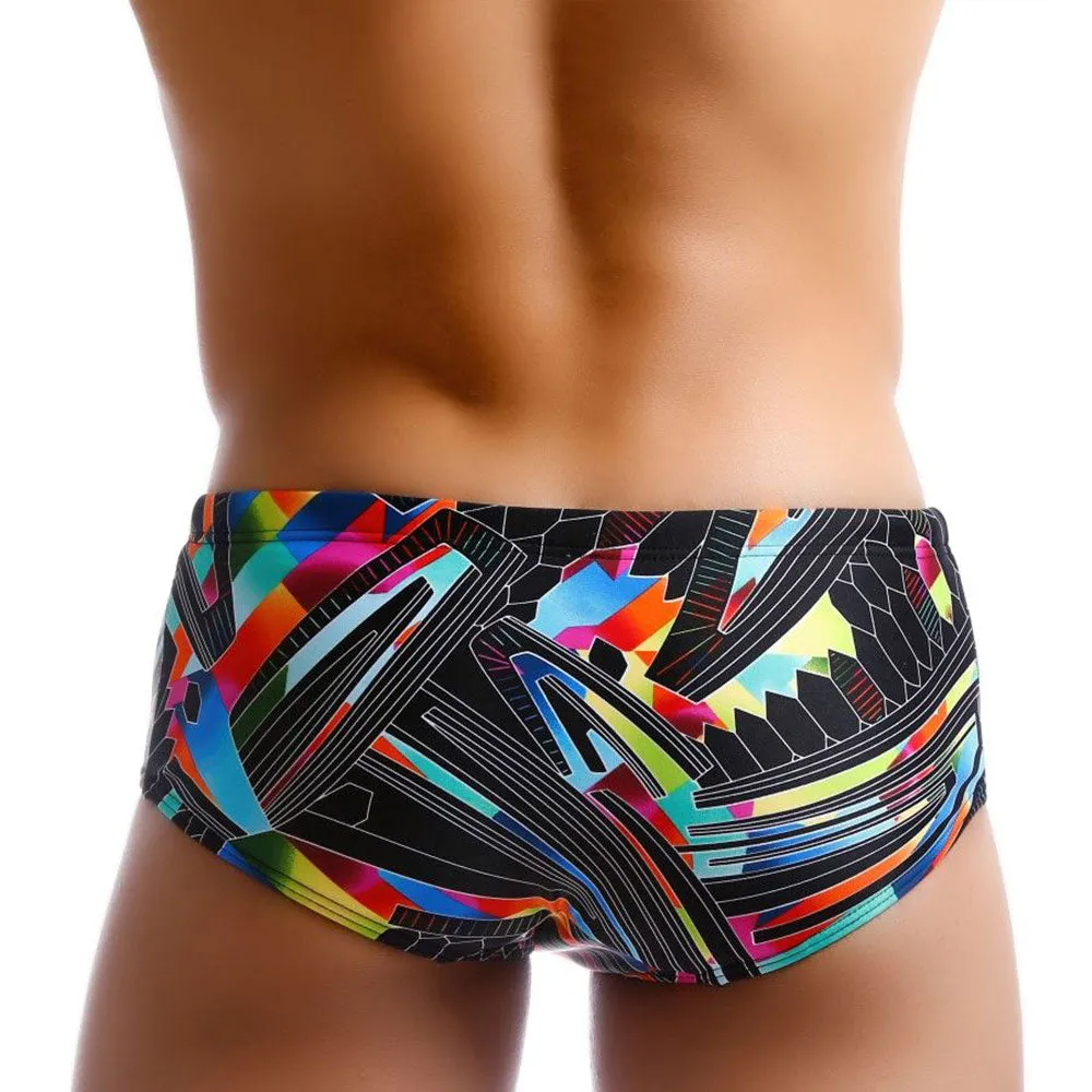 Men's Sexy Summer Beach Surfing Trunks Push-up Stretch Swimwear