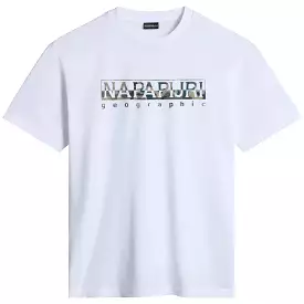 Napapijri S-Telemark T-Shirt - Bright White