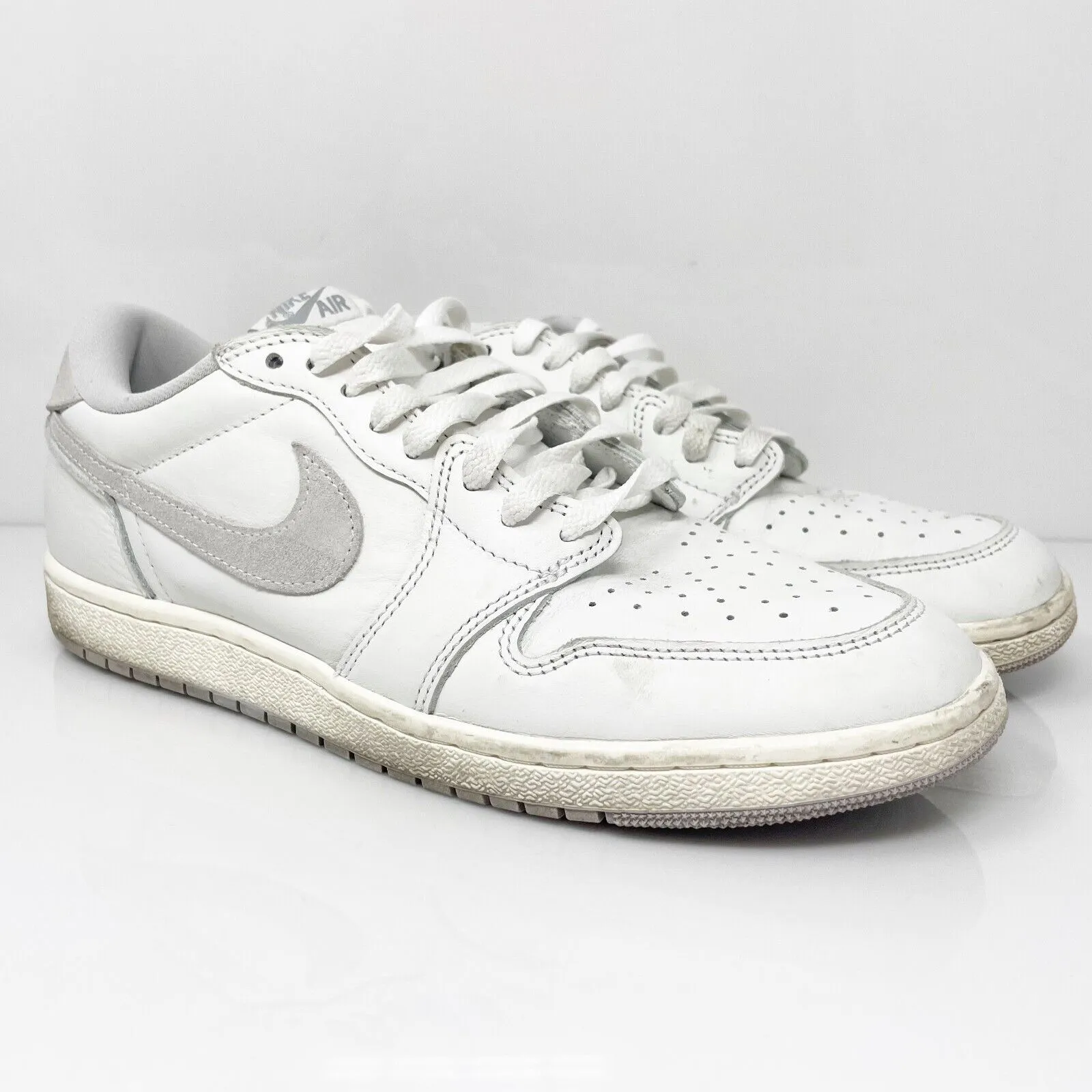 Nike Mens Air Jordan 1 Low 85 FB9933-100 White Running Shoes Sneakers Size 10.5