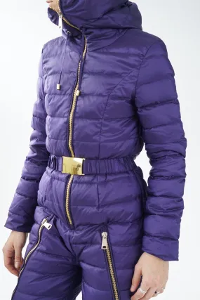 One piece Saenshing ski suit, snow suit en duvet pour femme taille 8-10