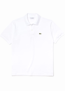 Polo Lacoste L12.12 blanc