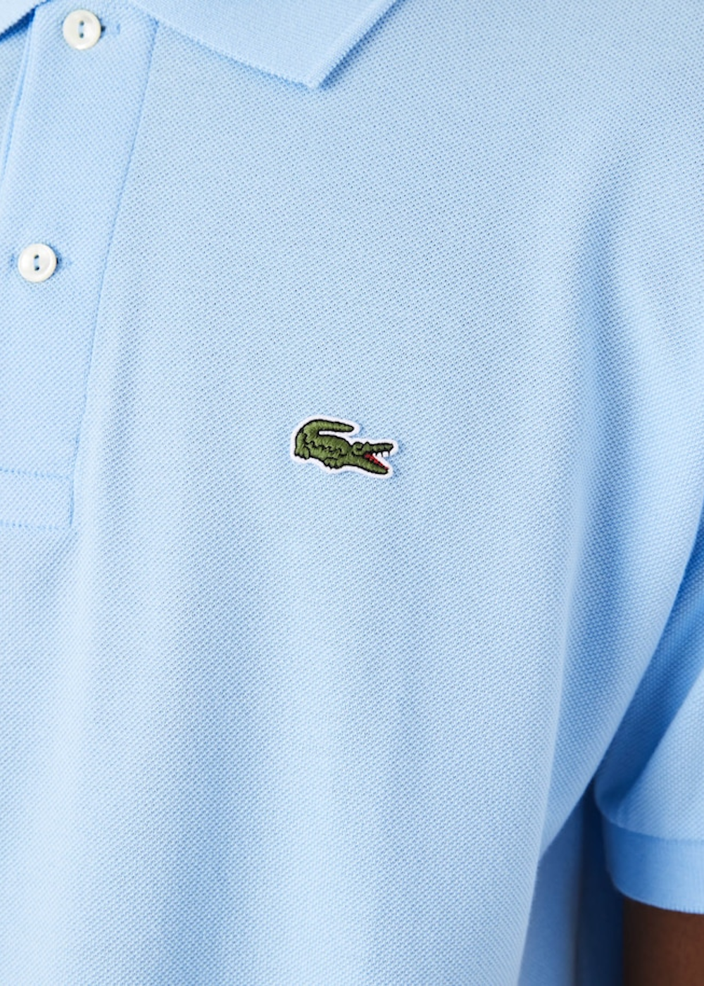 Polo Lacoste L12.12 bleu