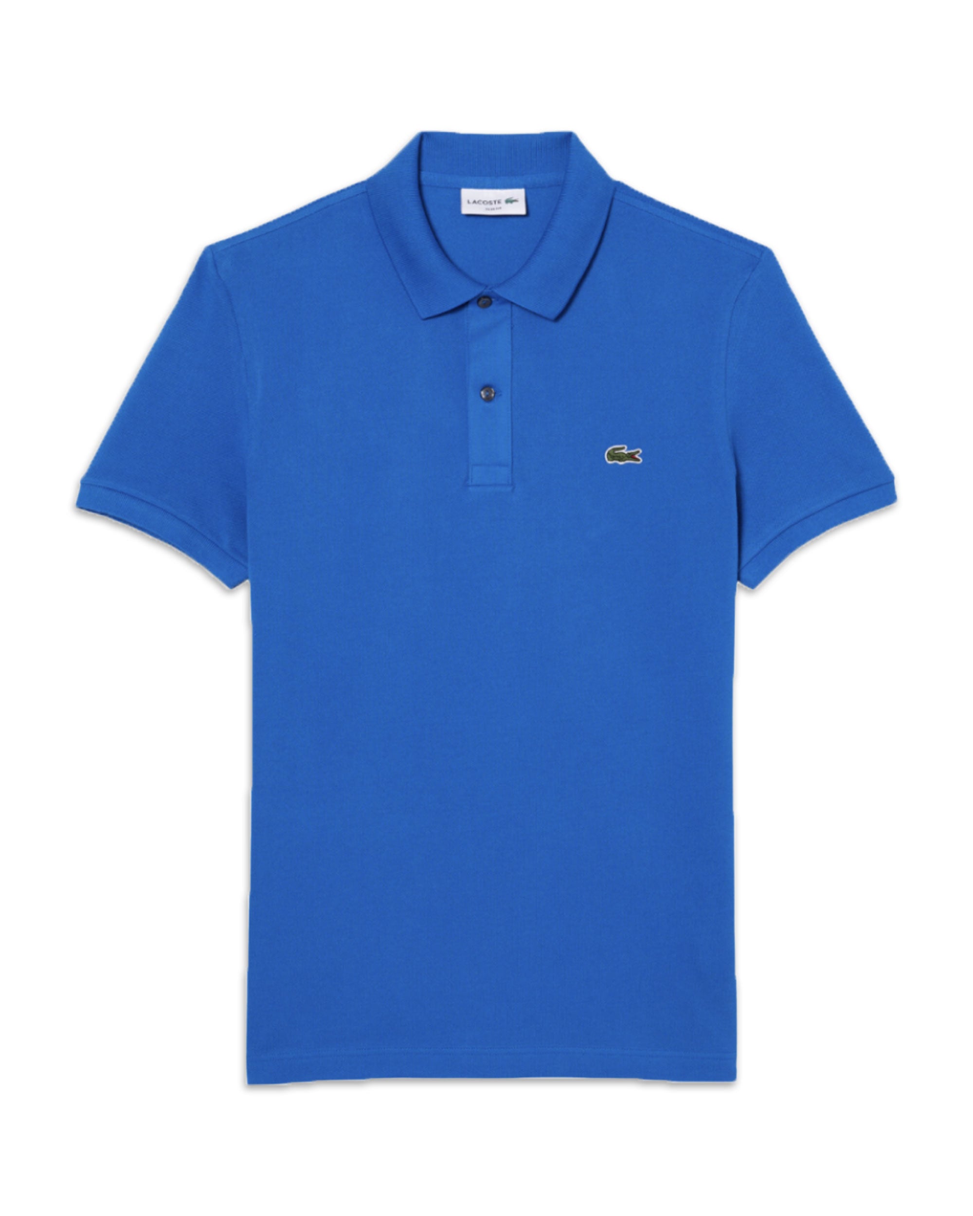 Polo Lacoste L.12.12. Manica Corta Bleu