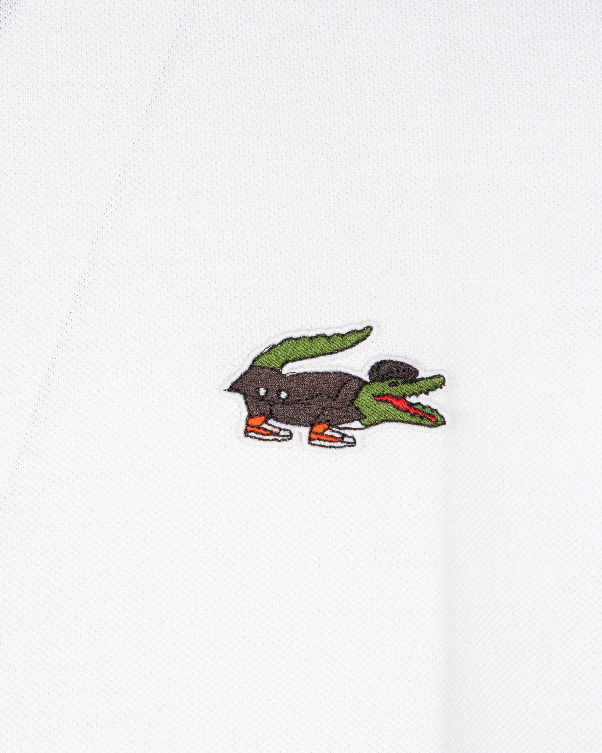 Polo Lacoste x Netflix Lupin Bianco