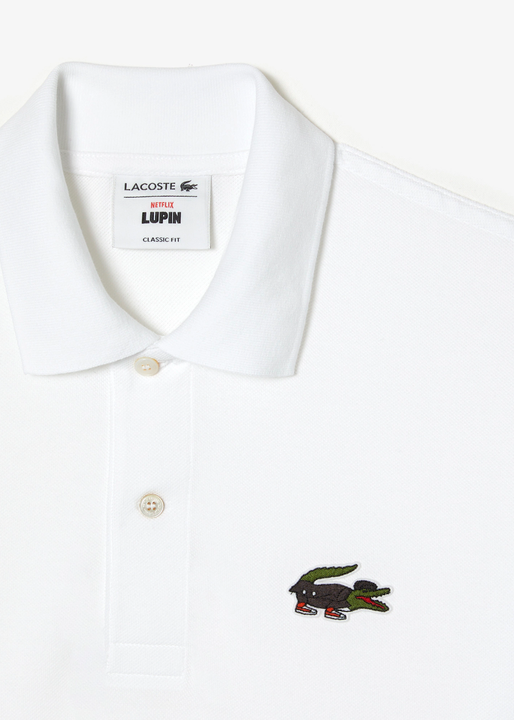 Polo Lacoste X Netflix Lupin