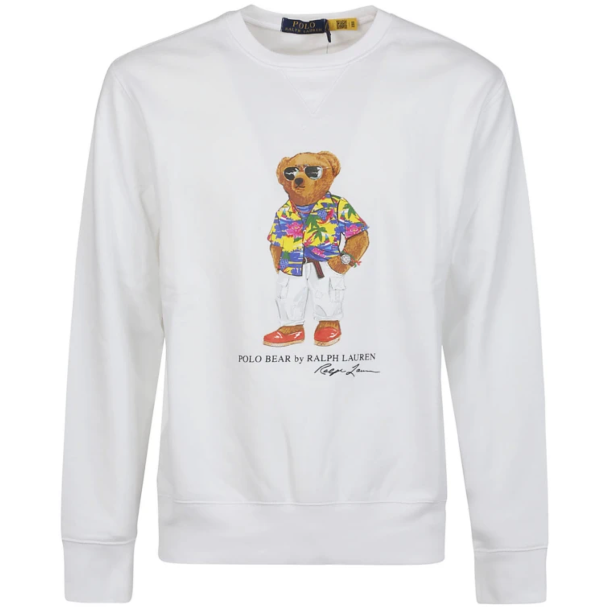 Polo Ralph Lauren Bear Crewneck (White)