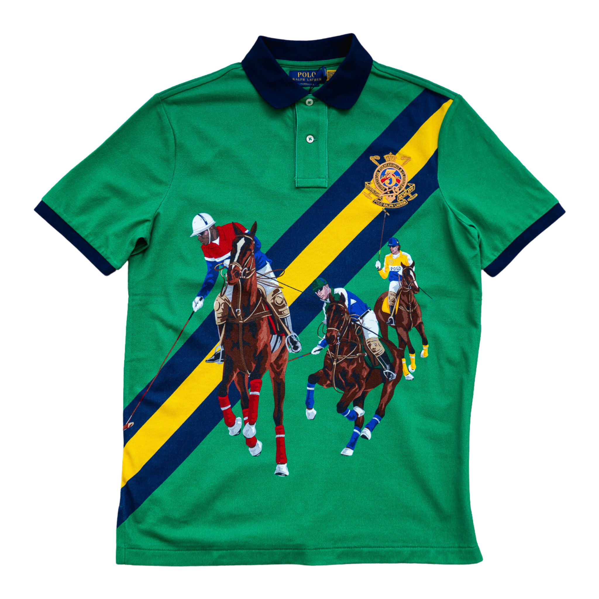 Polo Ralph Lauren Graphic Polo Shirt (Green)