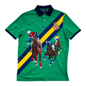 Polo Ralph Lauren Graphic Polo Shirt (Green)