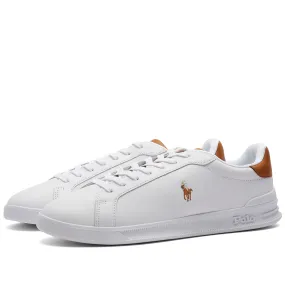 Polo Ralph Lauren Heritage Court SneakerWhite & Tan