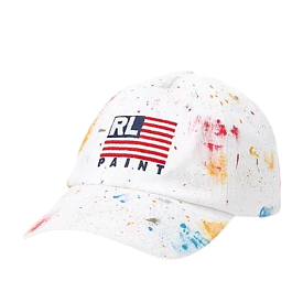 Polo Ralph Lauren Paint-Splatter Twill Ball Cap