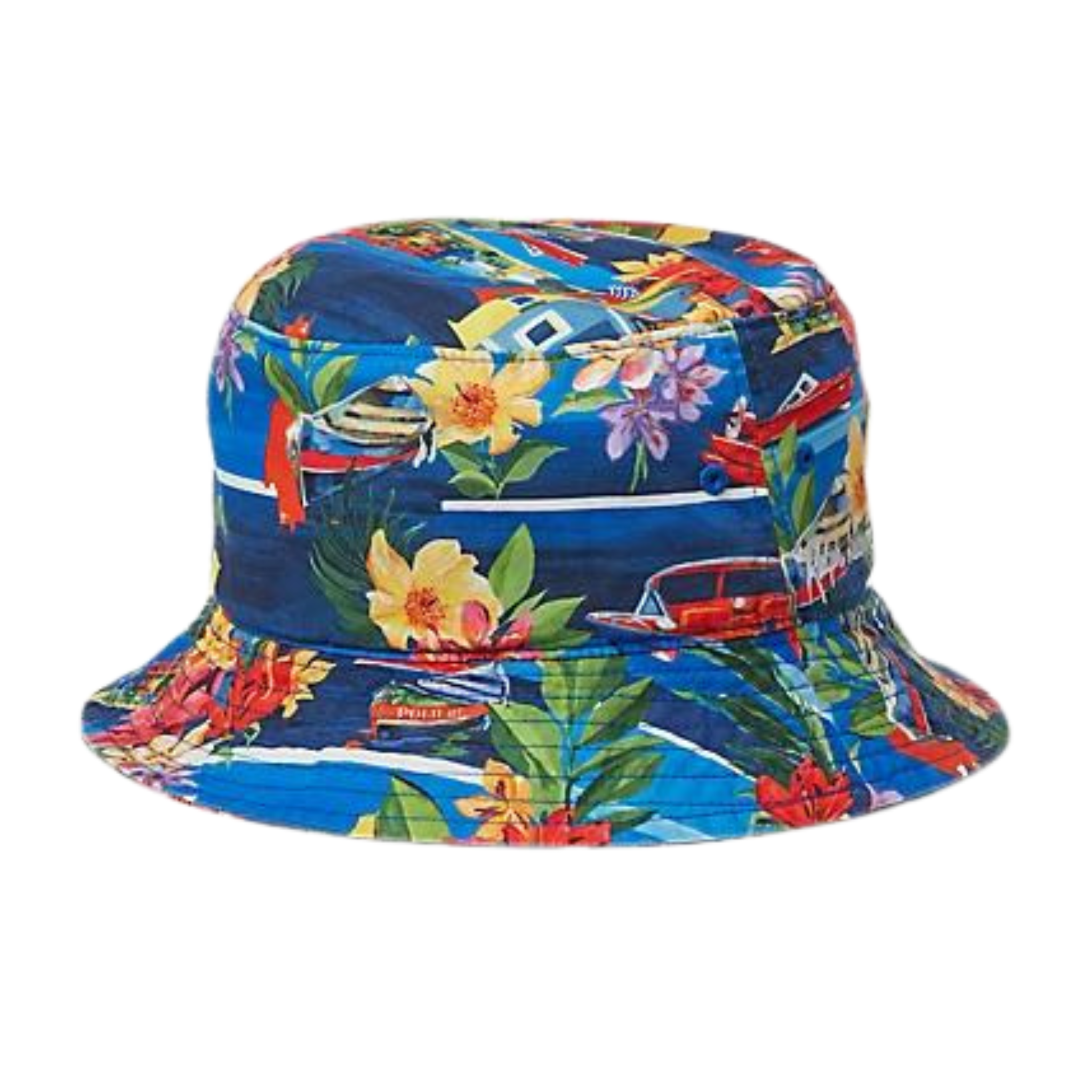 Polo Ralph Lauren Tropical-Print Twill Bucket Hat (Le Grand Bleu Print)