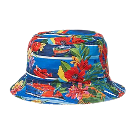 Polo Ralph Lauren Tropical-Print Twill Bucket Hat (Le Grand Bleu Print)