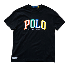 Polo Ralph Lauren Varsity Tee (Black)