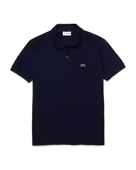 Polo Uomo Lacoste L.12.12. Manica Corta Bleu Marine