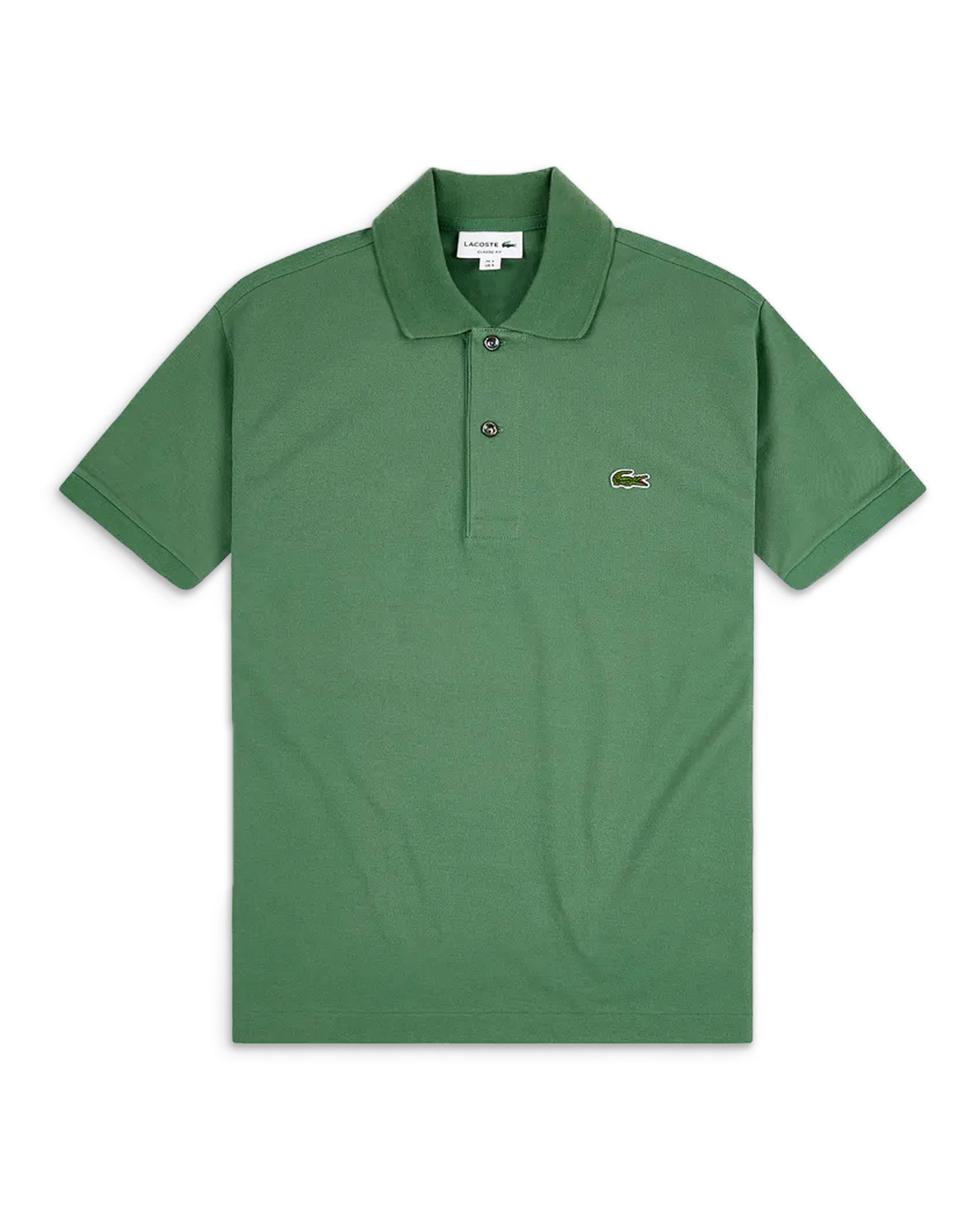 Polo Uomo Lacoste L.12.12. Manica Corta Verde Kaki