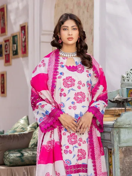 Rang e Noor by Humdum Digital Printed Lawn Unstitched 3Pc Suit REN-08