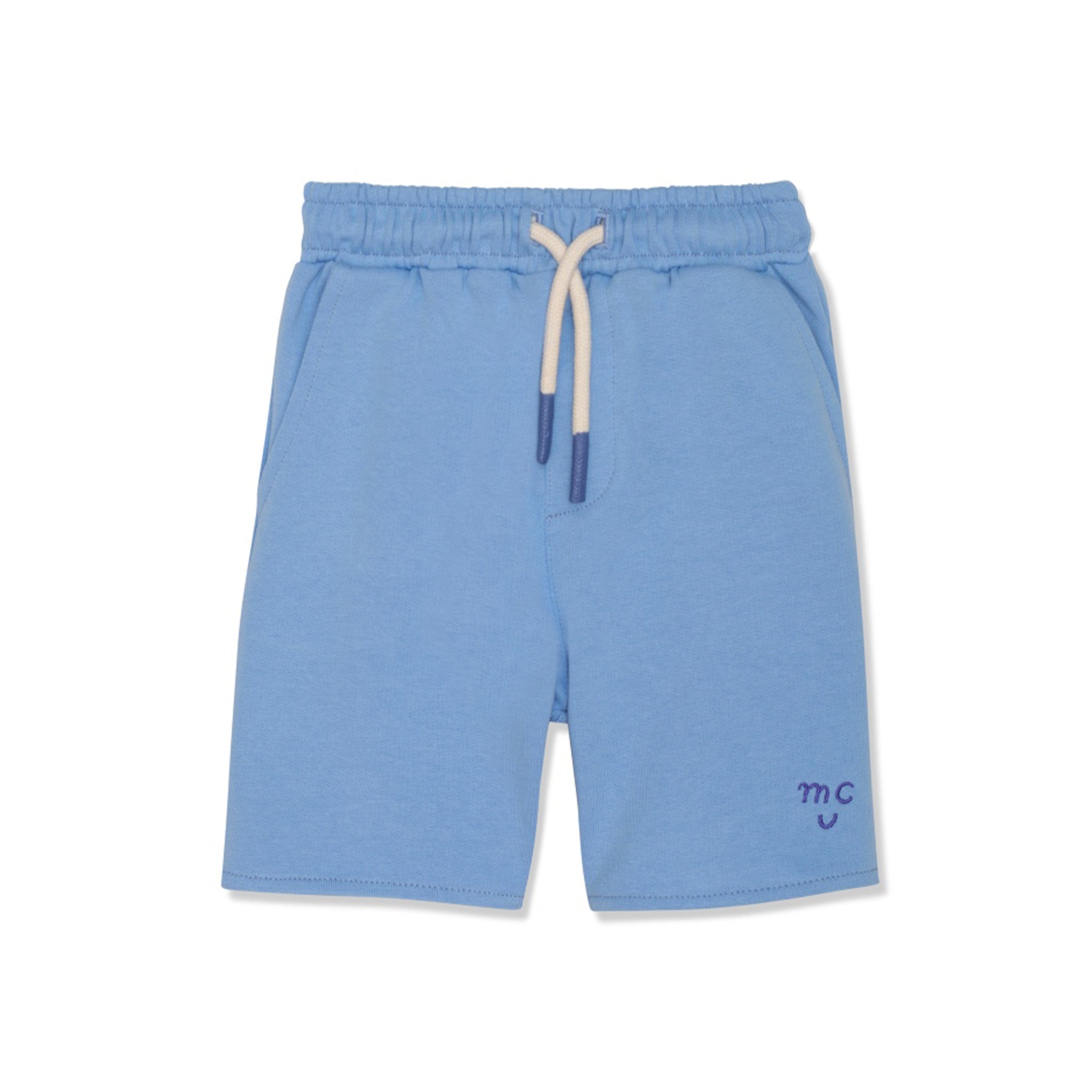 Recycled Cotton Della Blue Kid Shorts