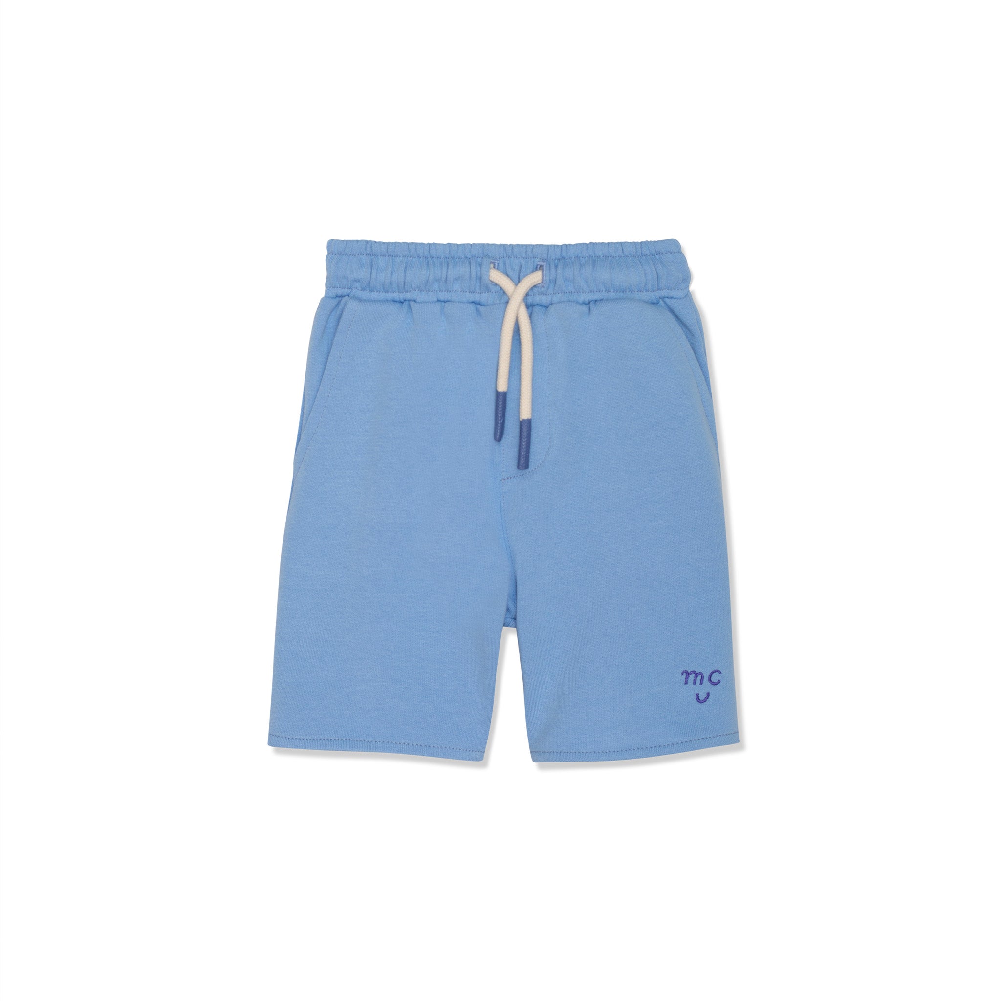 Recycled Cotton Natural Kid Shorts