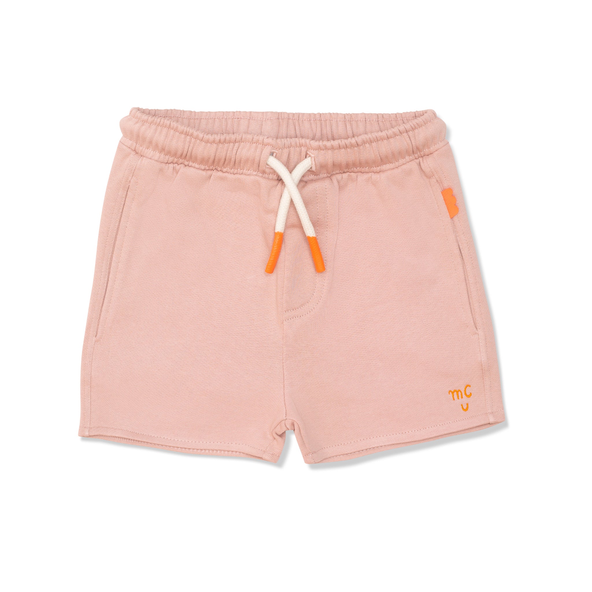 Recycled Cotton Pink Dotted Cropped Girl Shorts