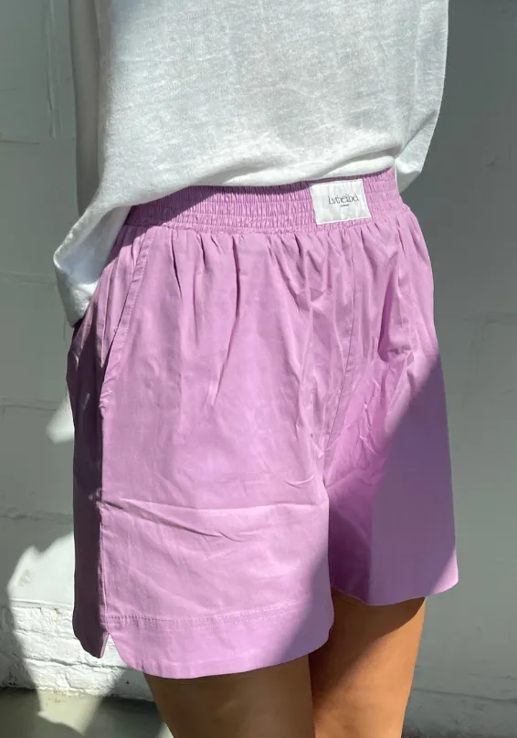 ROSIE SHORTS|MID PURPLE