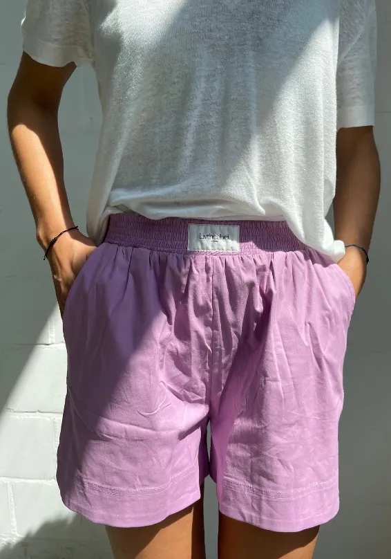 ROSIE SHORTS|MID PURPLE