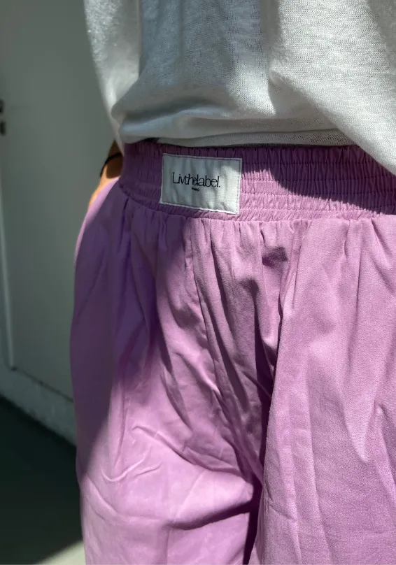 ROSIE SHORTS|MID PURPLE