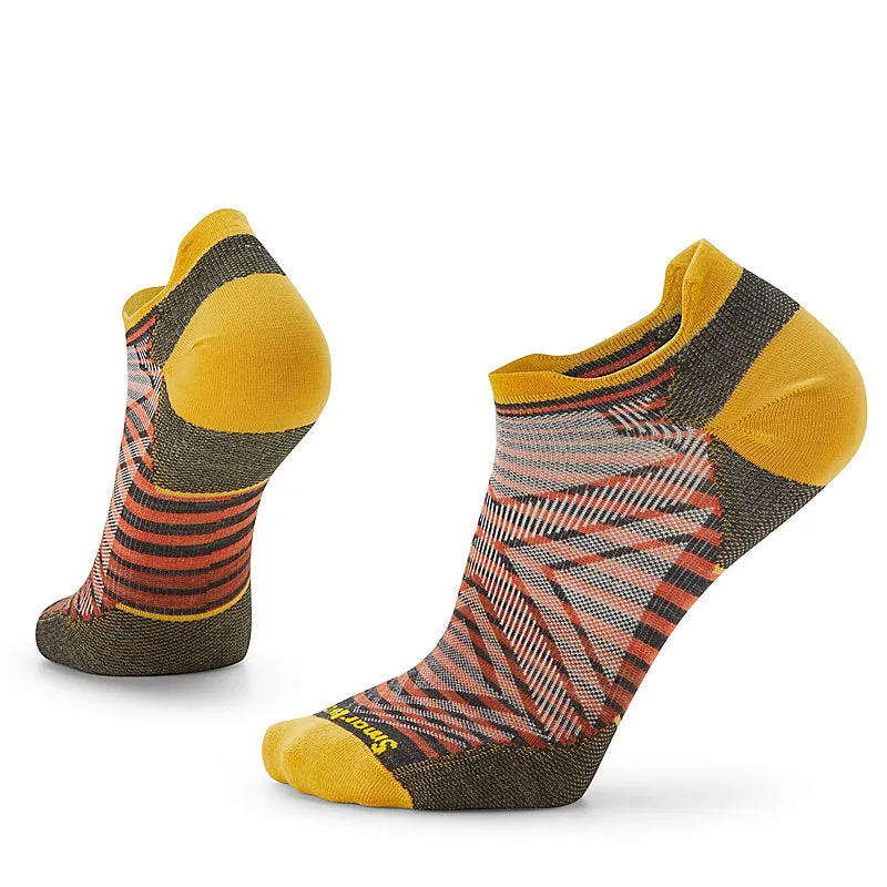 Run Zero Cushion Low Ankle Pattern Socks