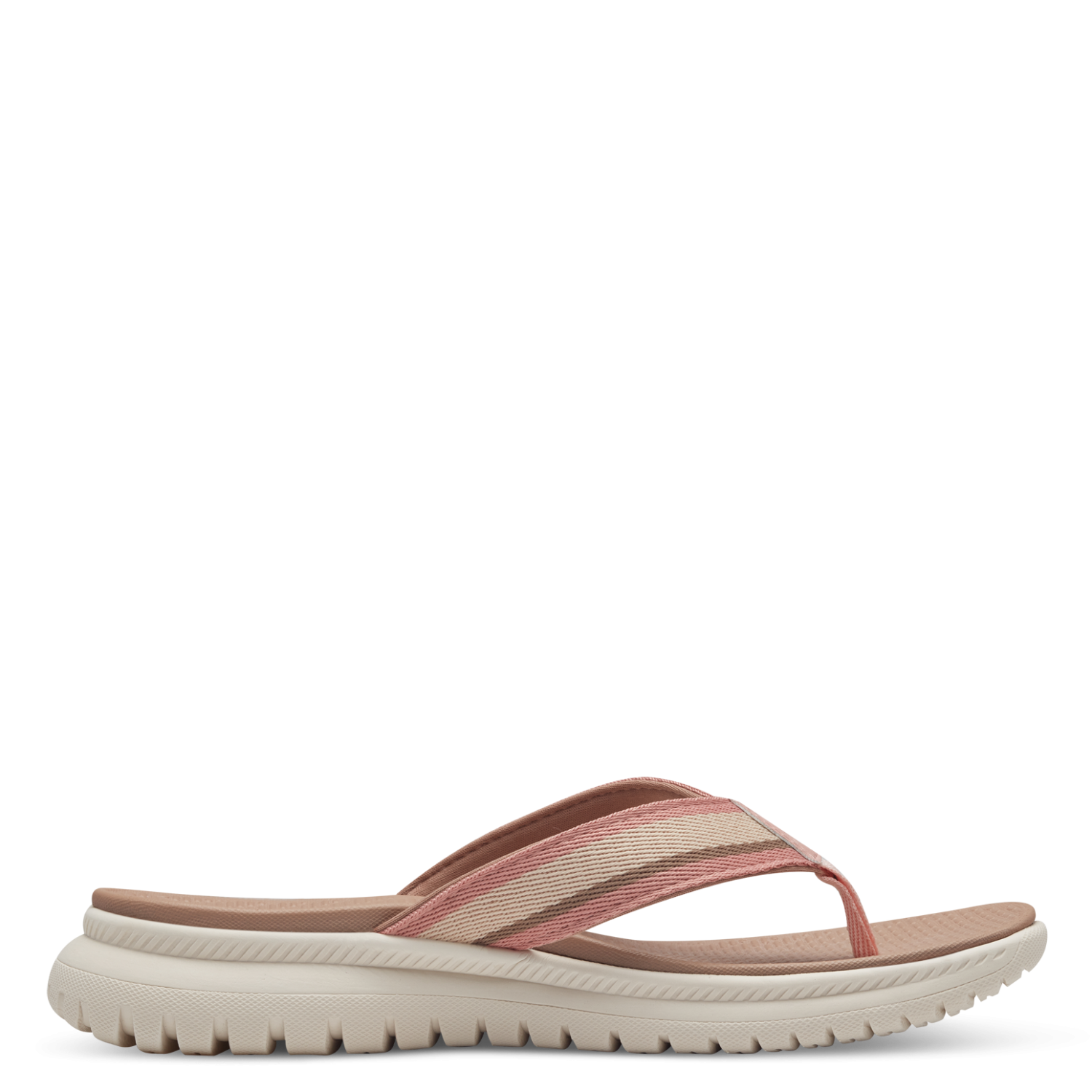 S Oliver Wedge Flip Flop Rose