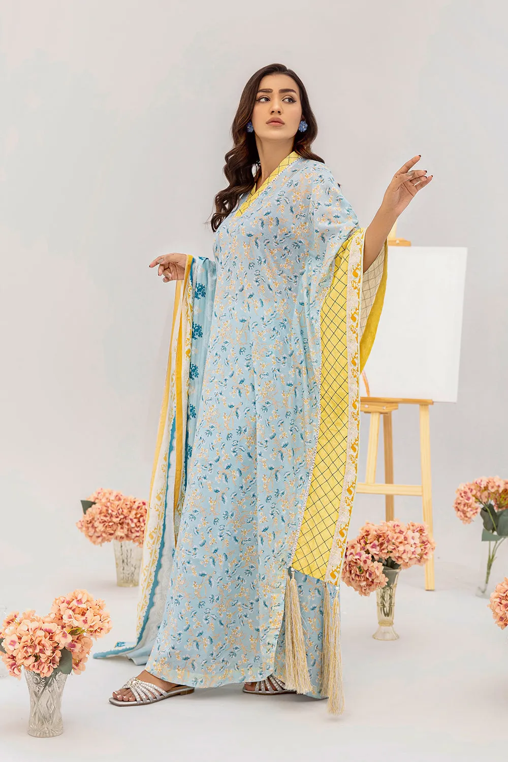 Safwa Praha Vol-06 Digital Printed Lawn Unstitched 3Pc Suit SPH-52