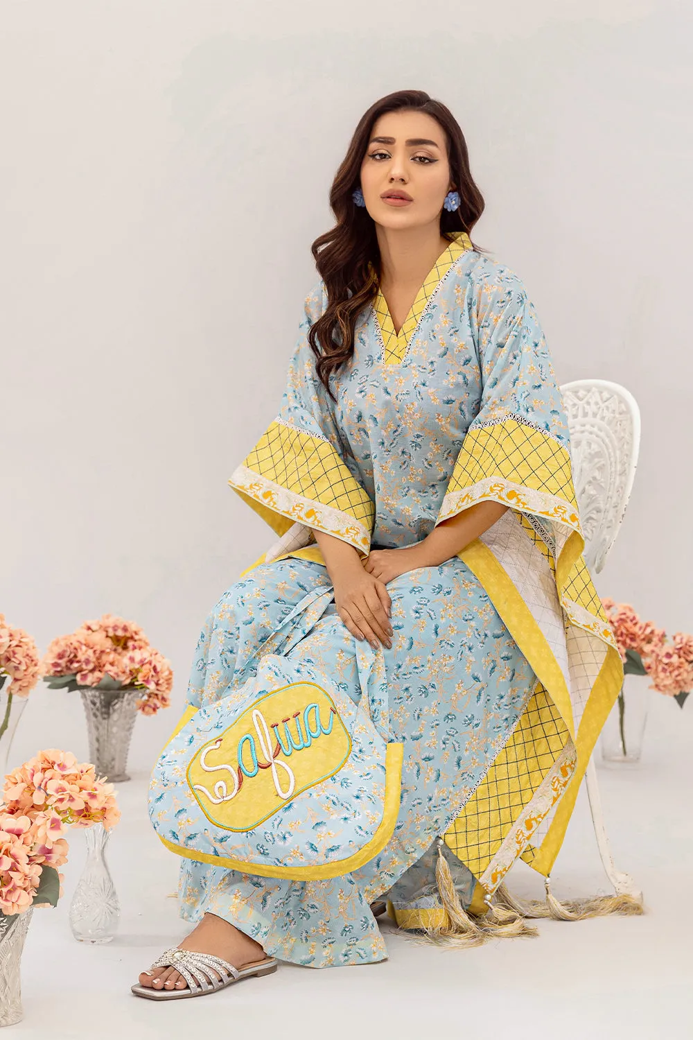 Safwa Praha Vol-06 Digital Printed Lawn Unstitched 3Pc Suit SPH-52