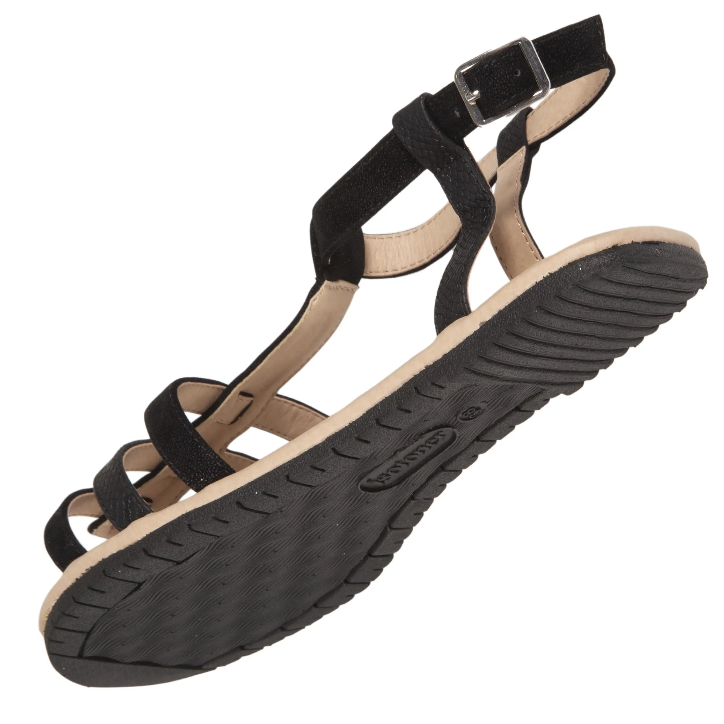 Sandales Femme bride Noir