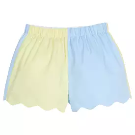 Scallop Short - Color Block