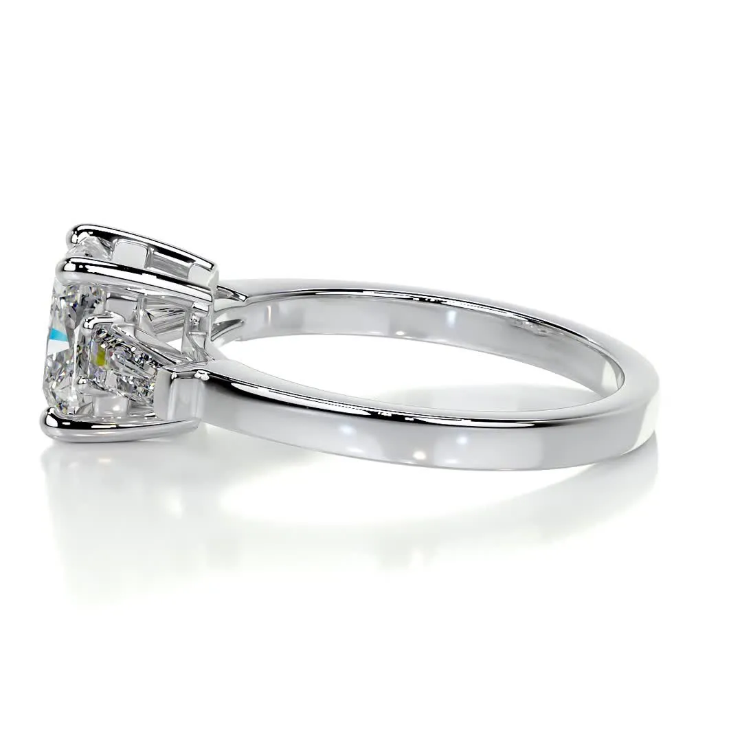 Skylar Diamond Engagement Ring -Platinum