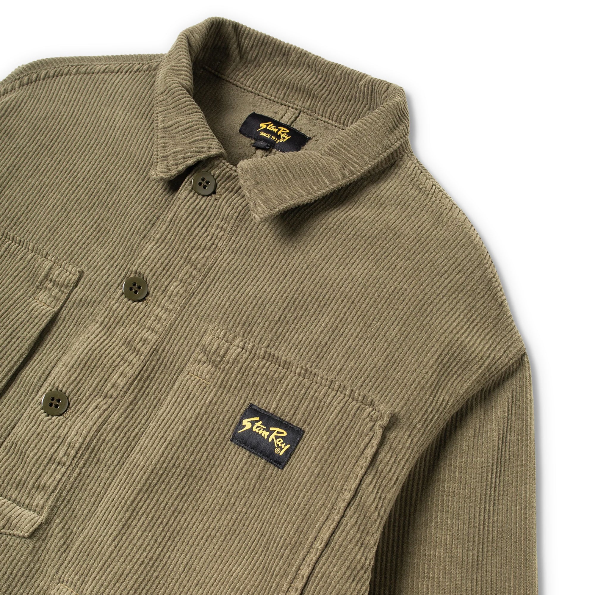 Stan Ray Painters Shirt - Olive Cord