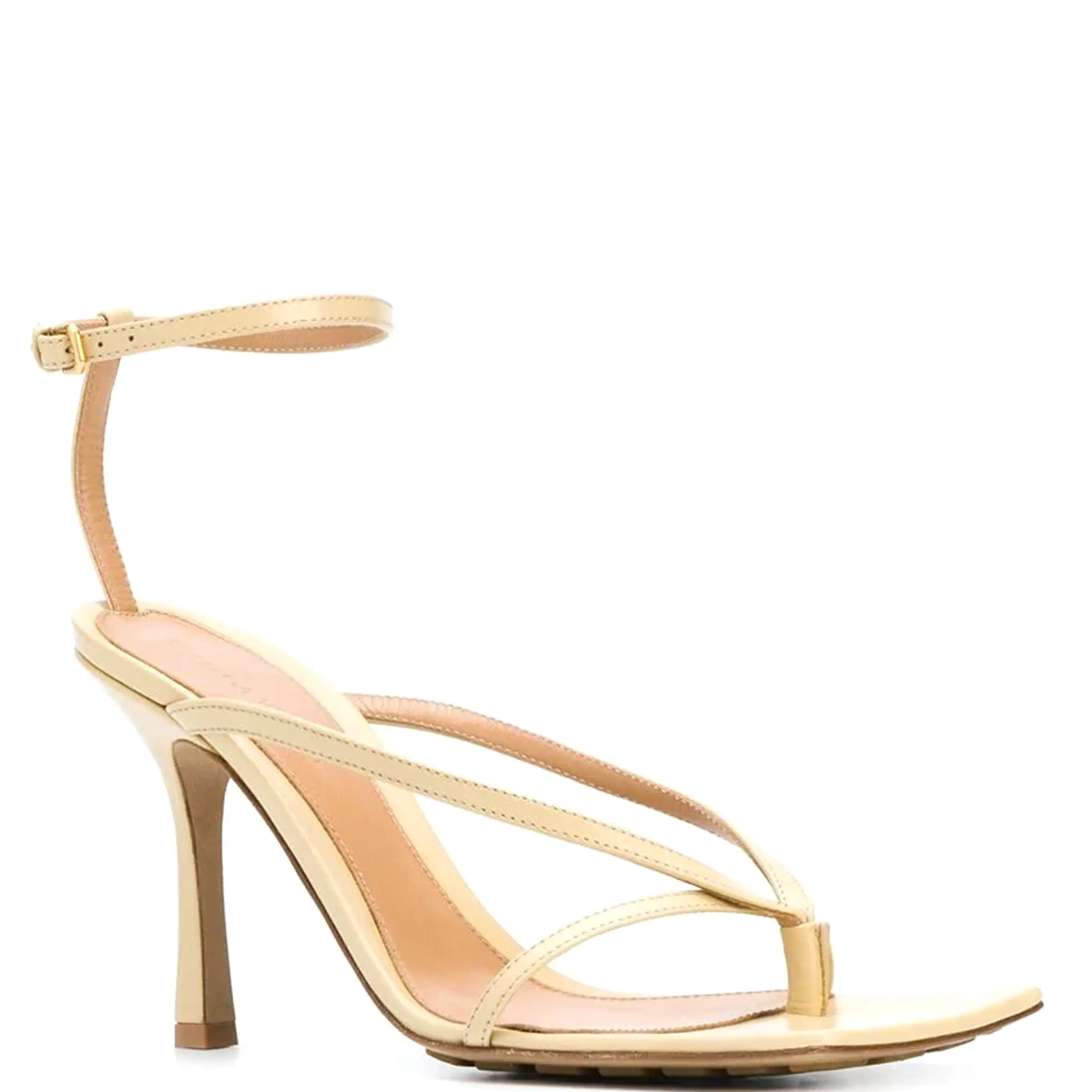 Stretch Square Sandal 90, Cane Sugar