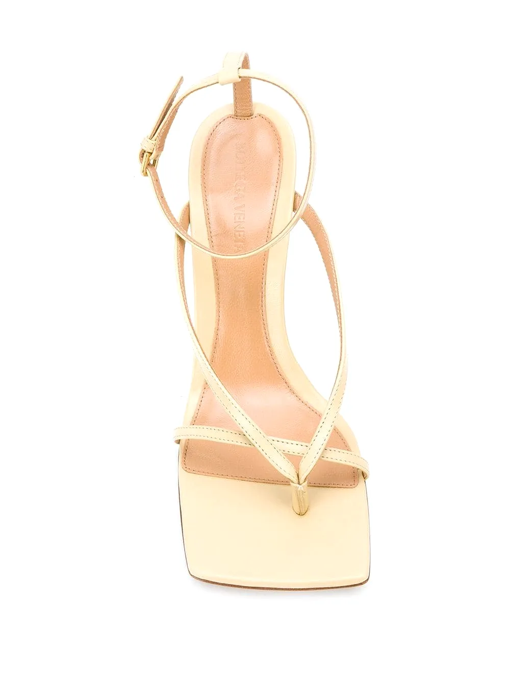 Stretch Square Sandal 90, Cane Sugar