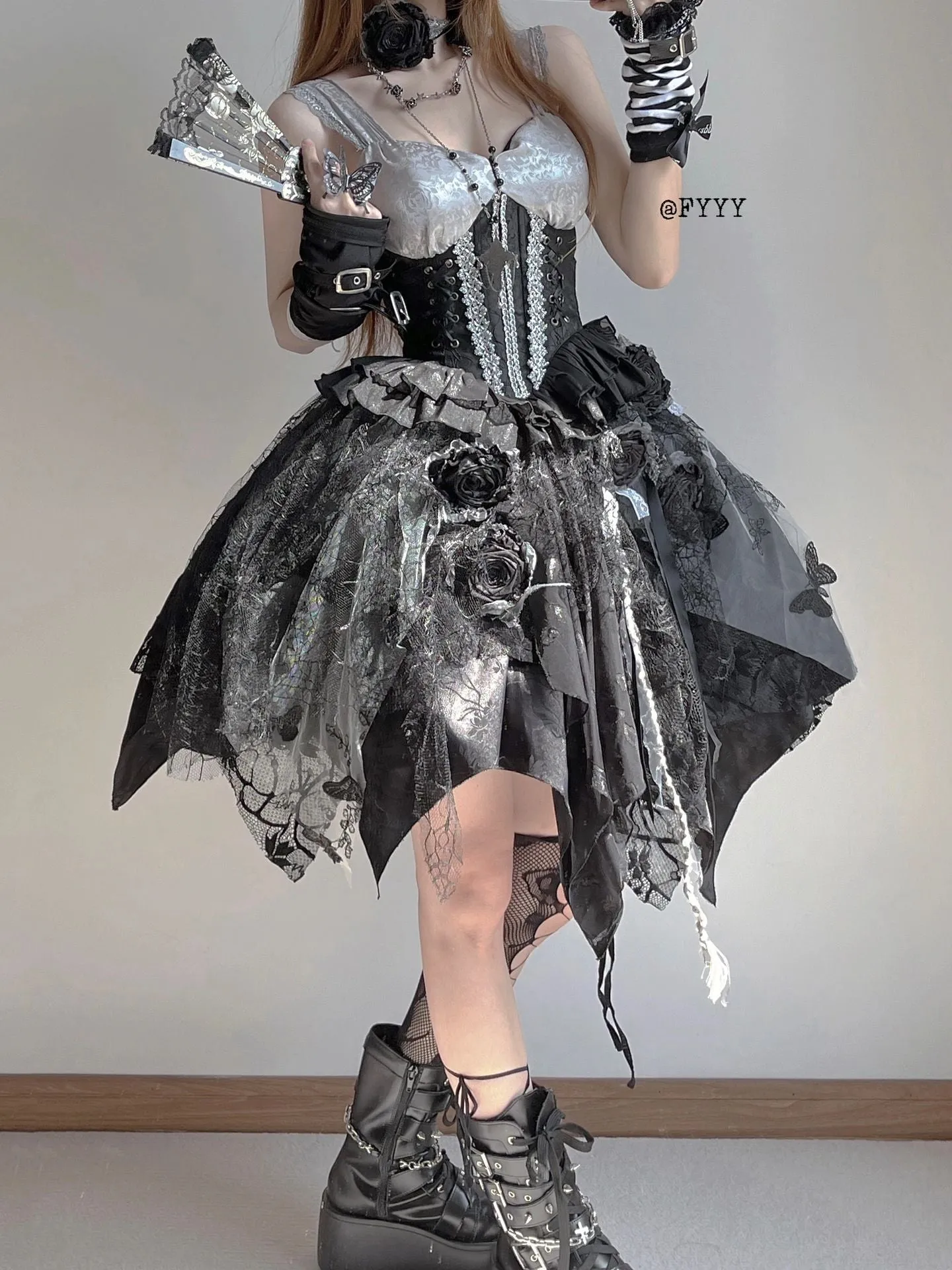 Sweet Corpse Bride Perfect Inspired Lolita Dress ON817