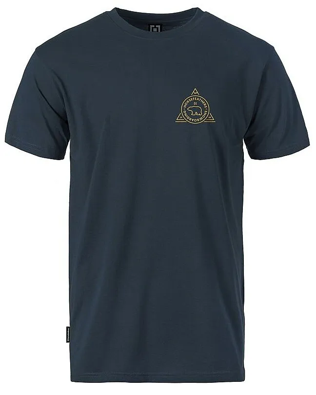 T-Shirt Horsefeathers Grizzly Triangle - Midnight Navy - men´s