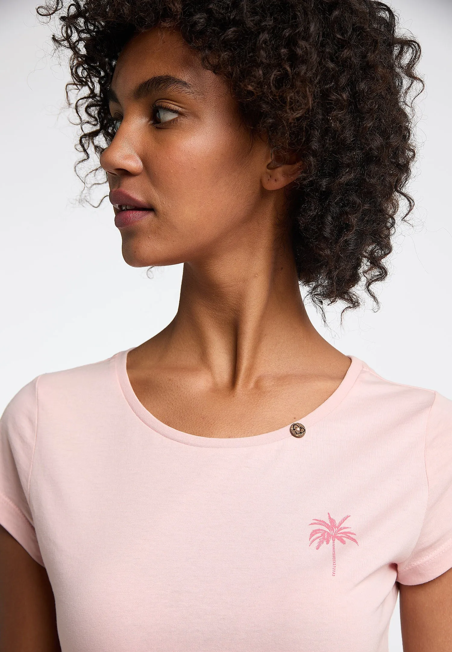 T-Shirt Ragwear Florah Remake - 4063/Light Pink - women´s