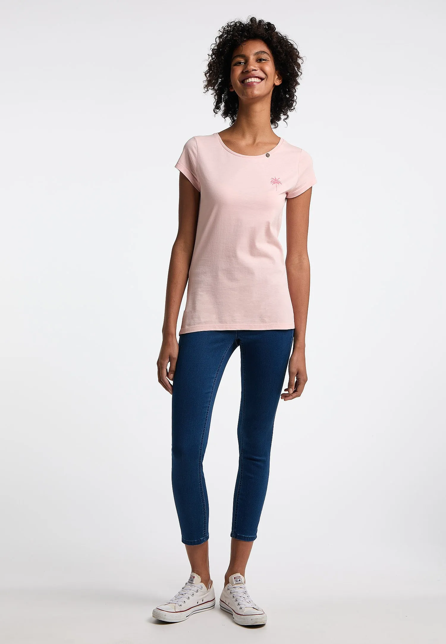 T-Shirt Ragwear Florah Remake - 4063/Light Pink - women´s