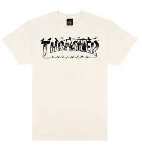 T-Shirt Thrasher Pigeon Mag X Antihero - Natural - men´s