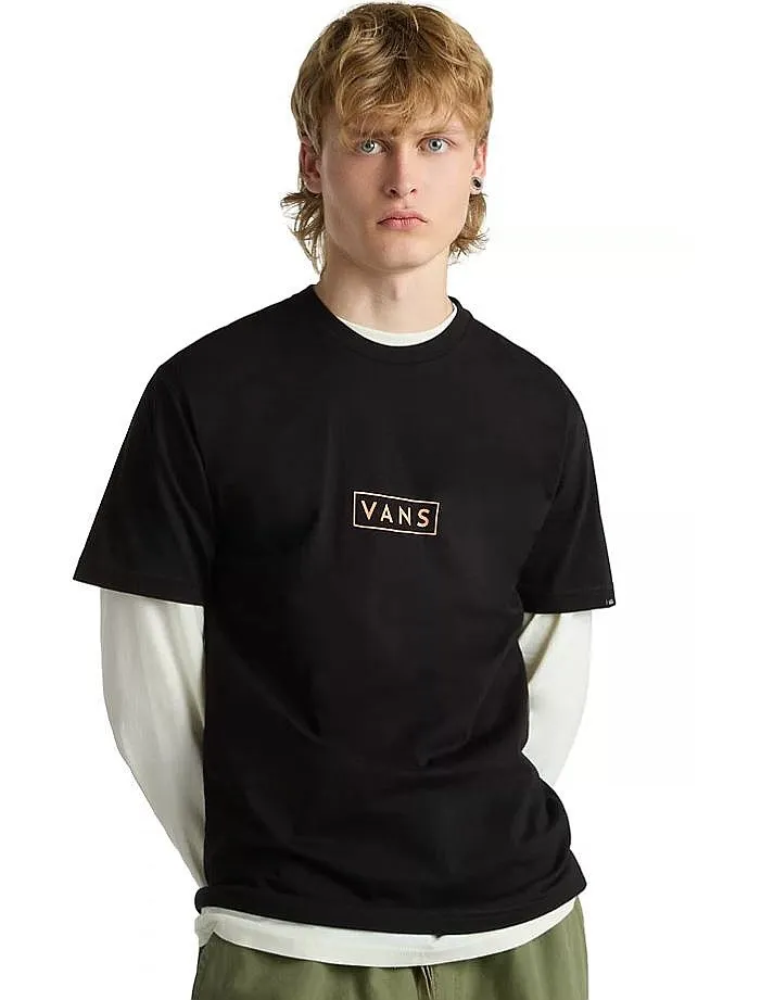 T-Shirt Vans Classic Easy Box - Black/Copper Tan - men´s